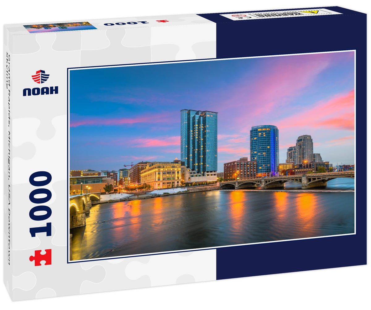 Grand Rapids, Michigan, USA Downtown Skyline