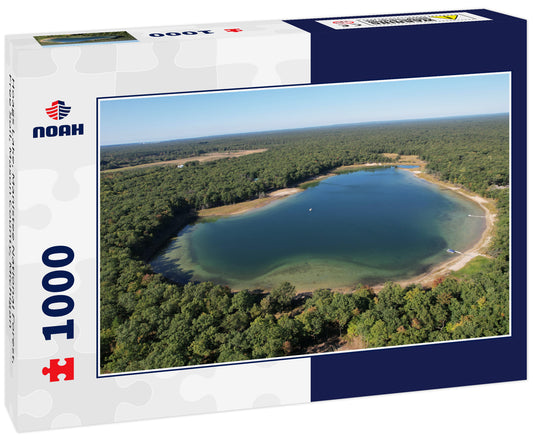 Hoags Lake, Manistee National Forest, Free Soil, Mason County, Michigan