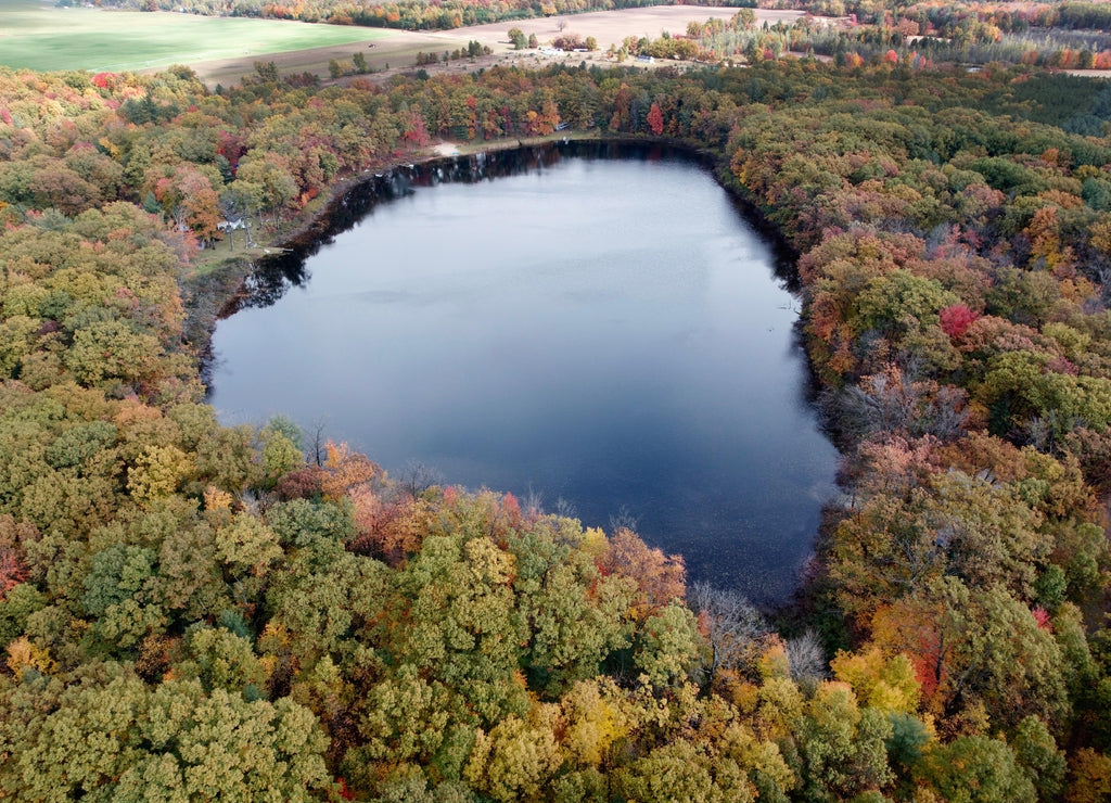 Little Pebawma Lake, Colfax Township, Oceana County, Michigan