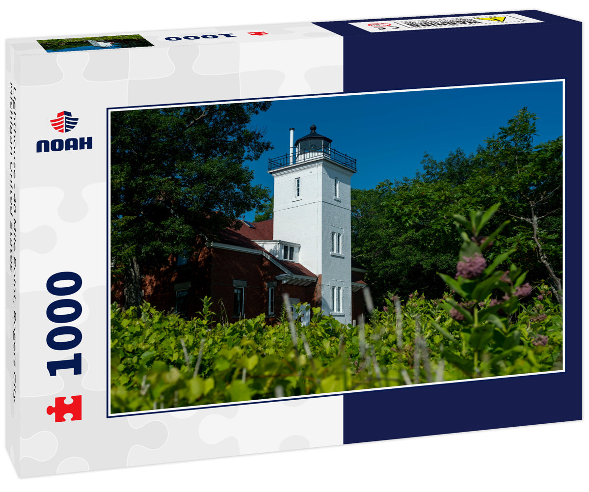 Lighthouse - 40 Mile Point, Rogers City Michigan United States