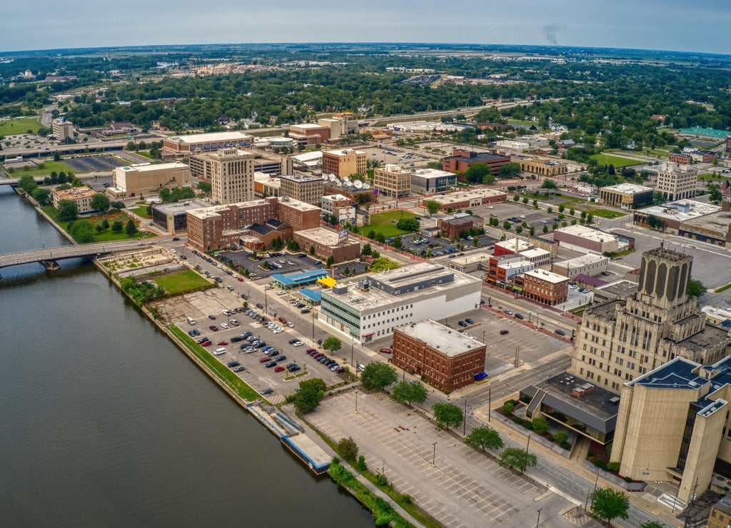 Saginaw, Michigan during Summer