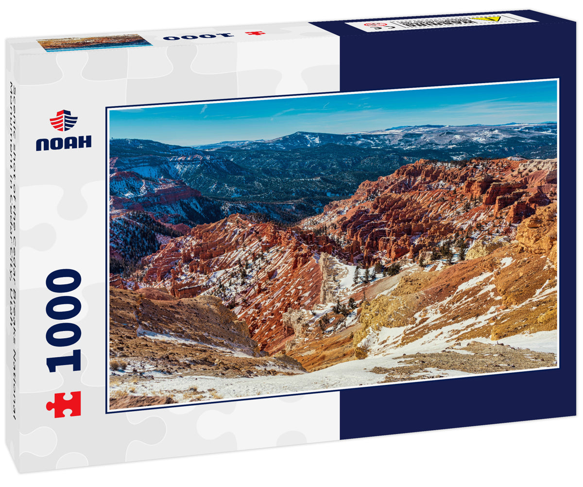 Scenic shot of the Cedar Breaks National Monument in Cedar City, Utah
