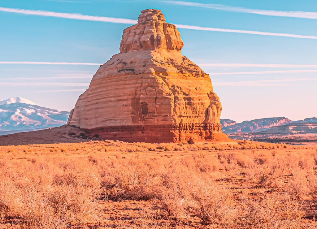 Church Rock, Needles District of Canyonlands National Park Location: Monticello, Utah