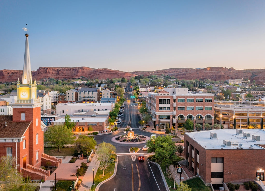 Saint George Utah Historic Downtown