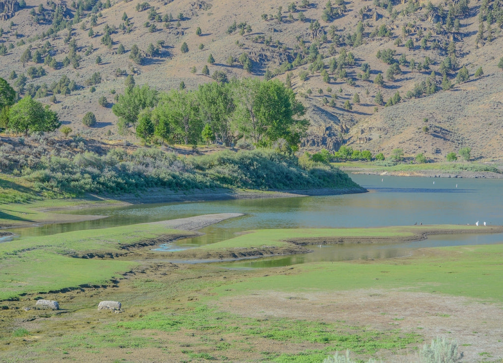 Unity Lake State Park in the high desert wilderness of Baker City, Baker County, Oregon