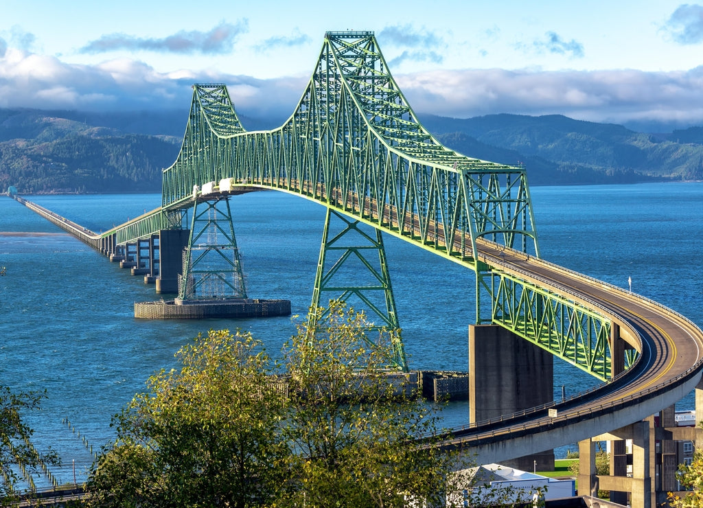 Beautiful Astoria Megler Bridge View
