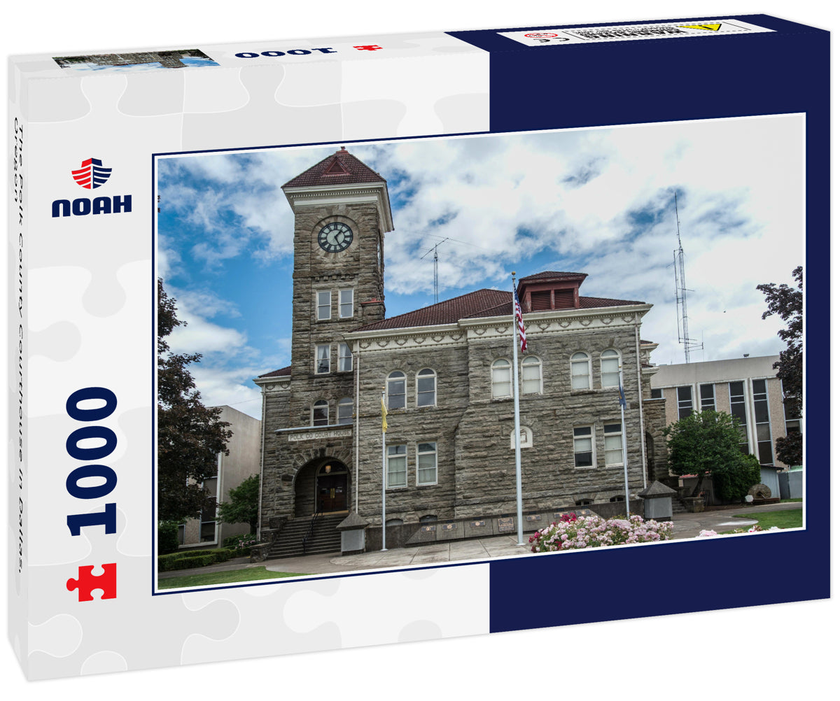 The Polk County Courthouse in Dallas, Oregon