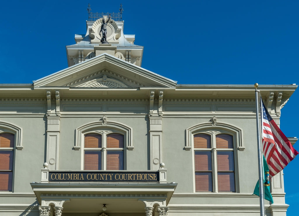 The Columbia County Courthouse in Dayton, Washington