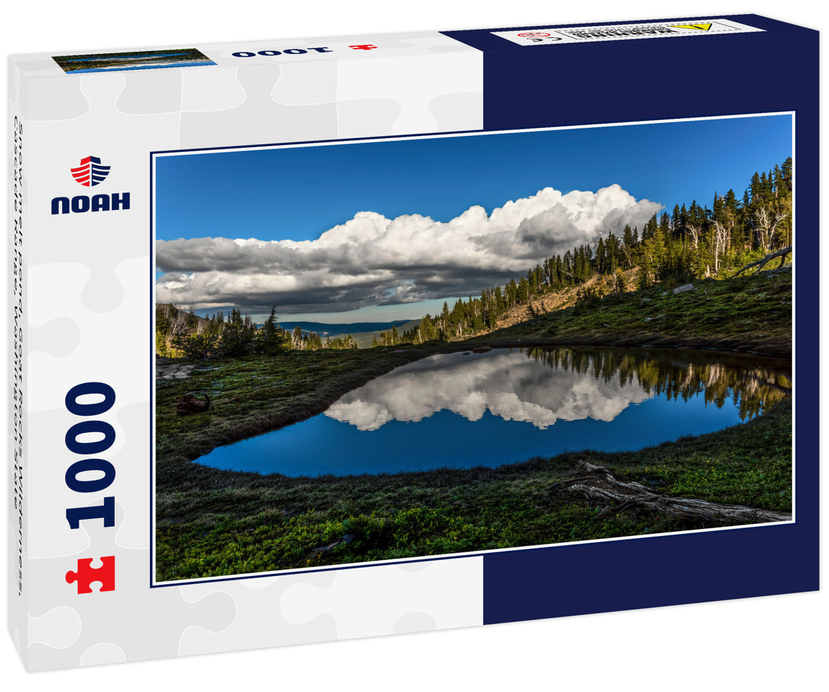 Snow melt pond, Goat Rocks Wilderness, Cascade Range, Washington State