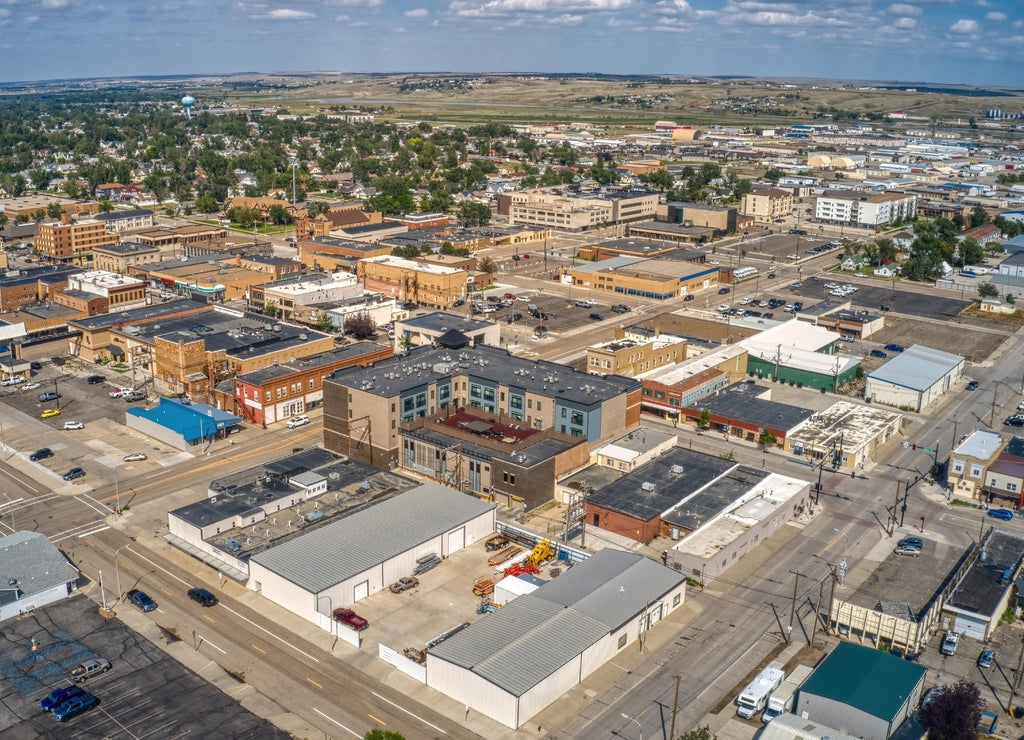 Williston in the Bakken Oil Fields of North Dakota