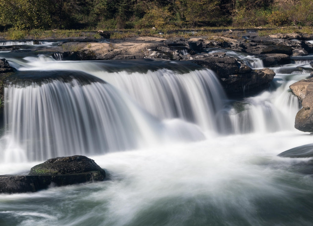 Sandstone Falls on New River Summers County West Virginia
