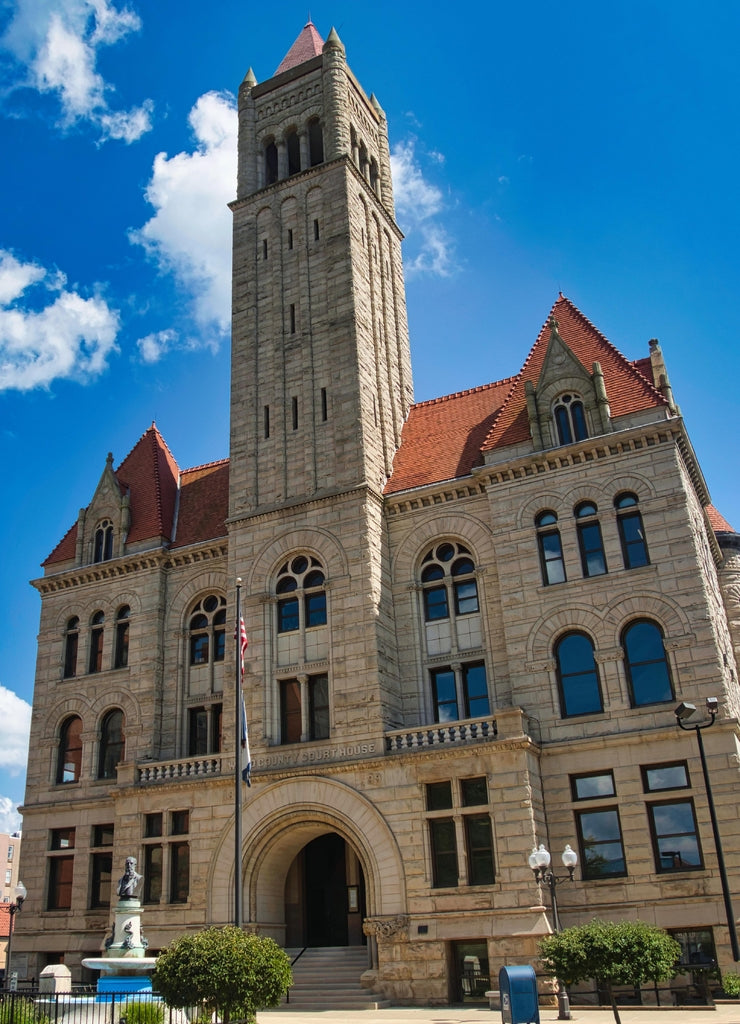The Wood County Courthouse Parkersburg WV USA