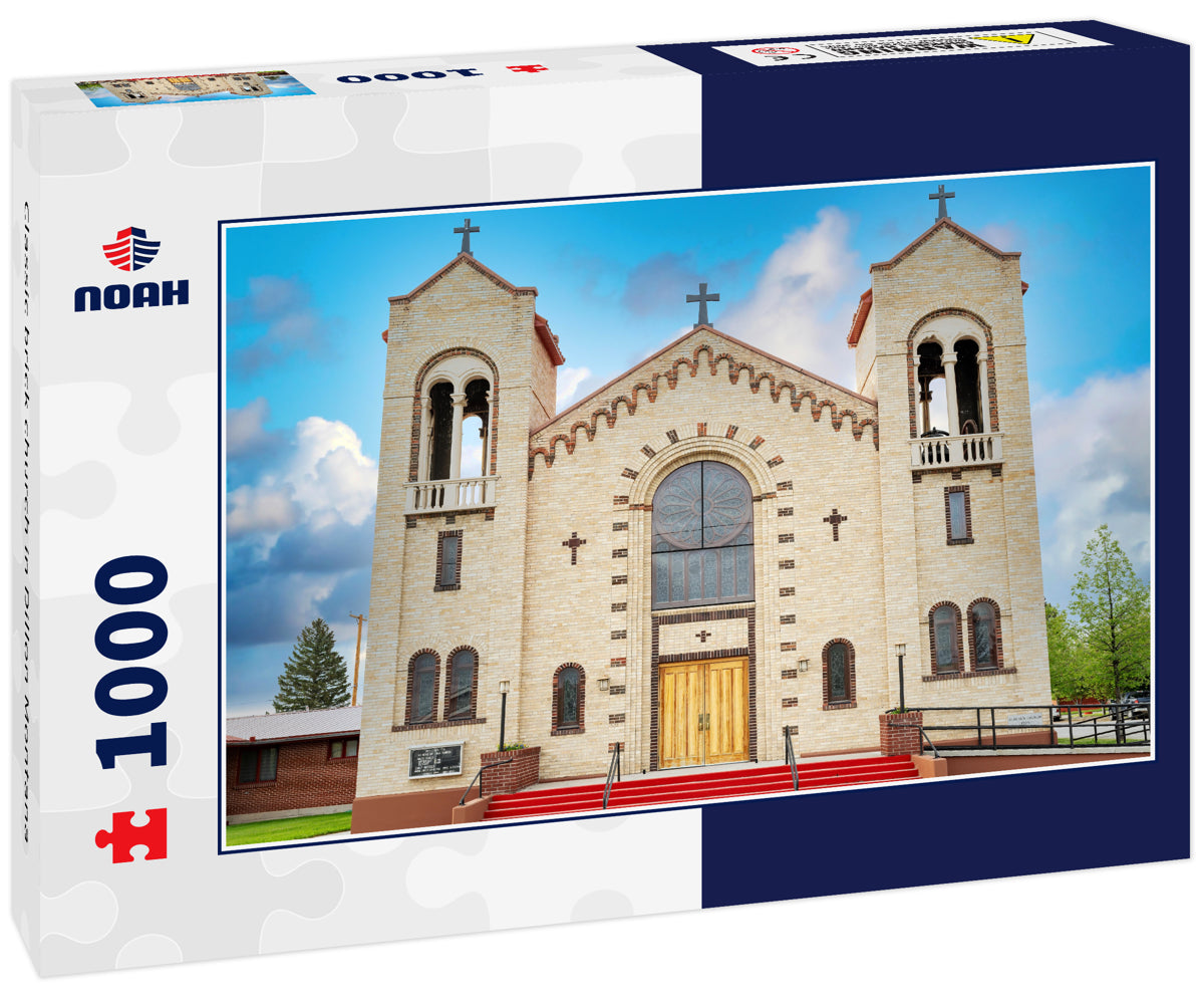 Classic brick church in Dillon Montana