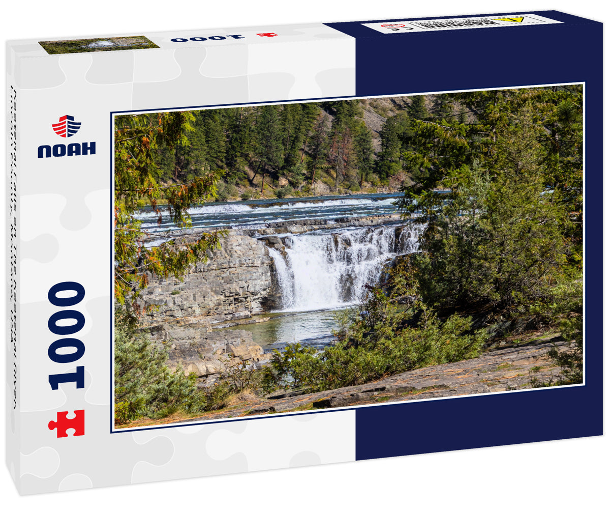 Kootenai Falls on The Kootenai River, Lincoln County, Montana, USA