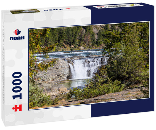 Kootenai Falls on The Kootenai River, Lincoln County, Montana, USA