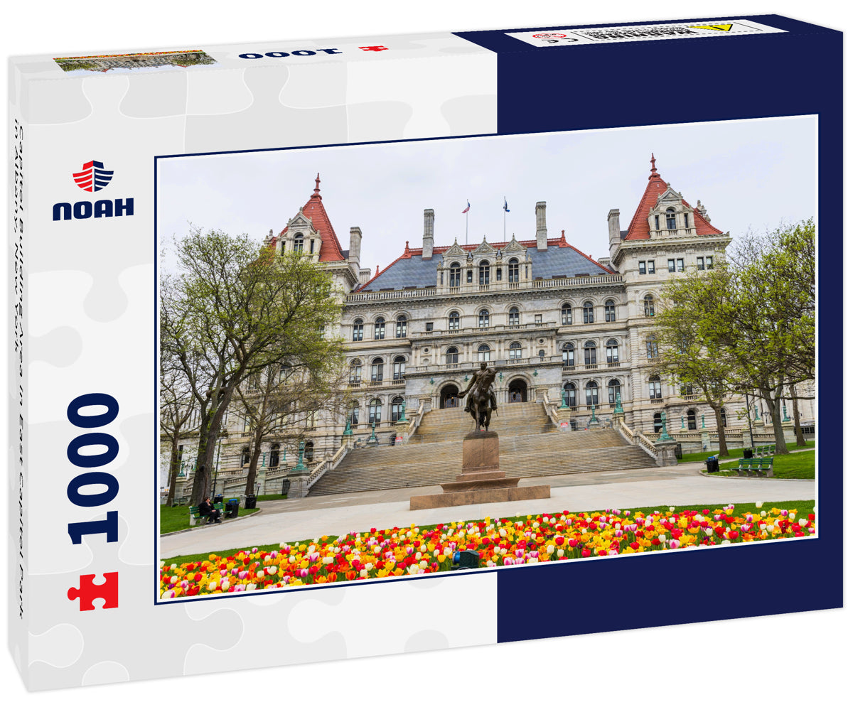 Capitol Building Area in East Capitol Park in Albany, New York