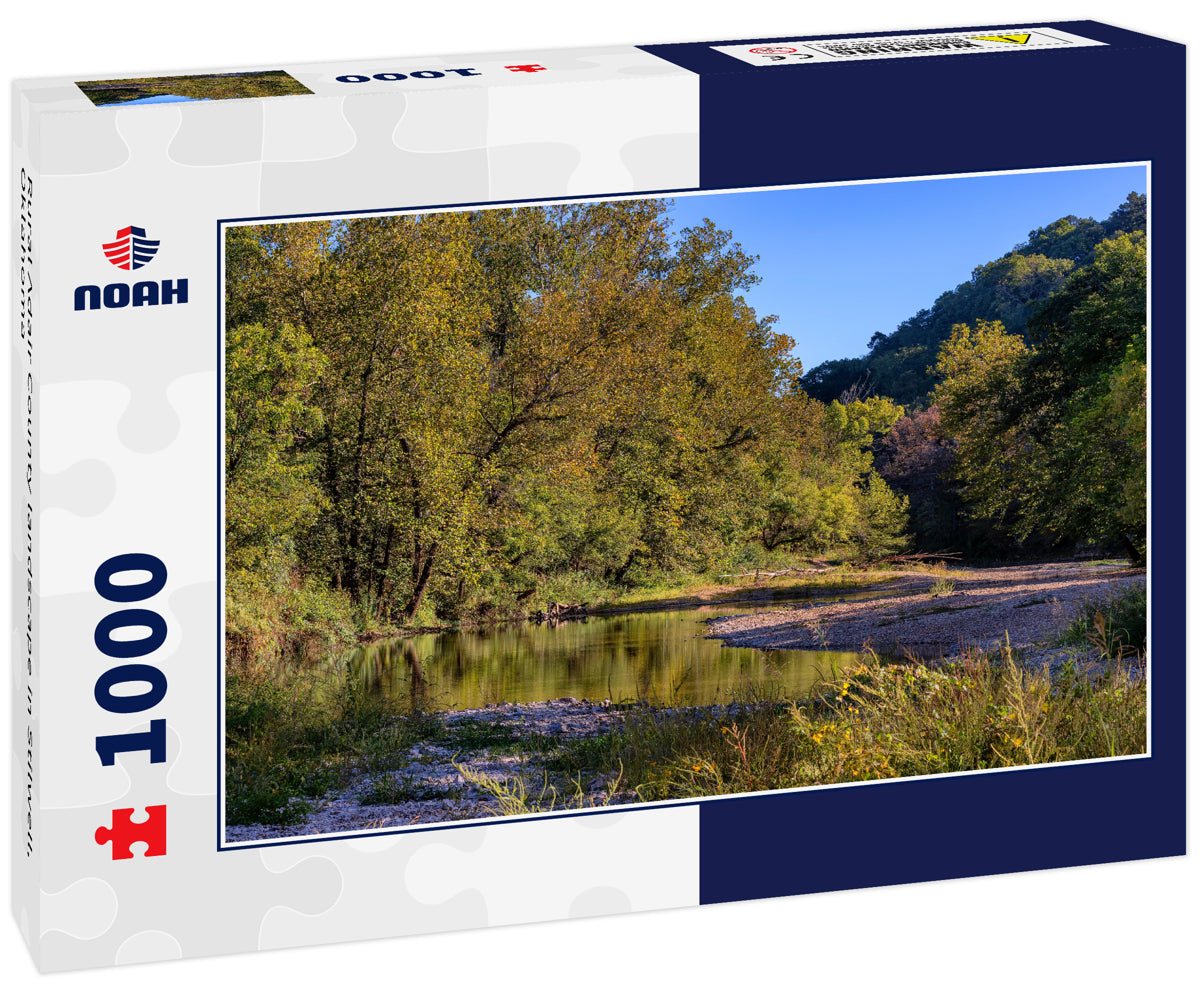 Rural Adair County landscape in Stilwell, Oklahoma