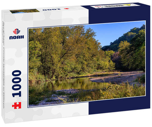 Rural Adair County landscape in Stilwell, Oklahoma