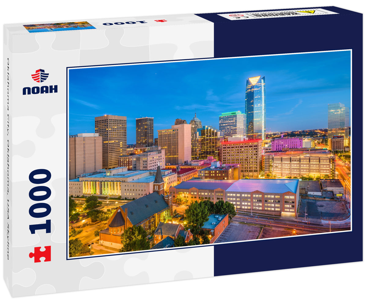 Oklahoma City, Oklahoma, USA Skyline