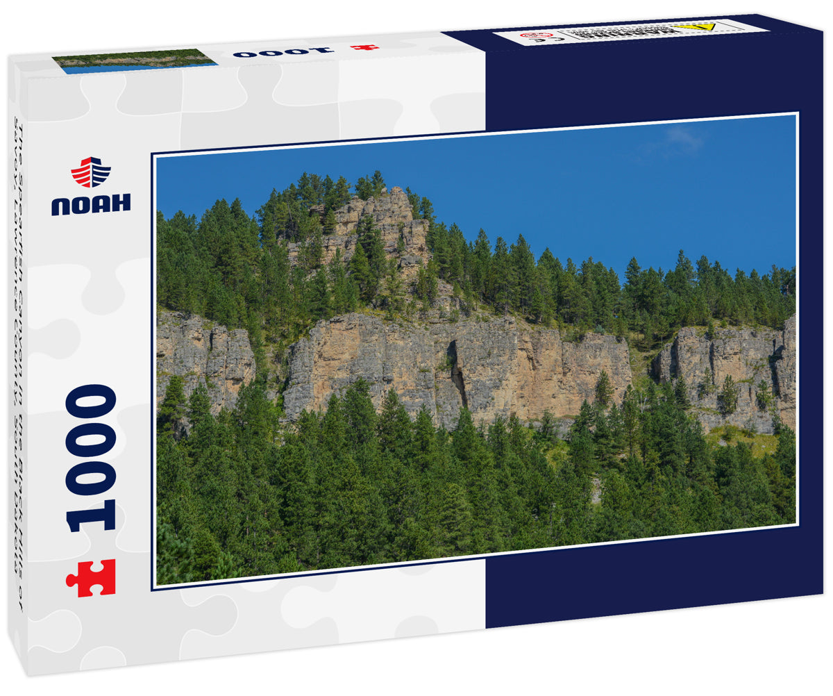 The Spearfish Canyon in the Black Hills of Savoy, Lawrence County, South Dakota
