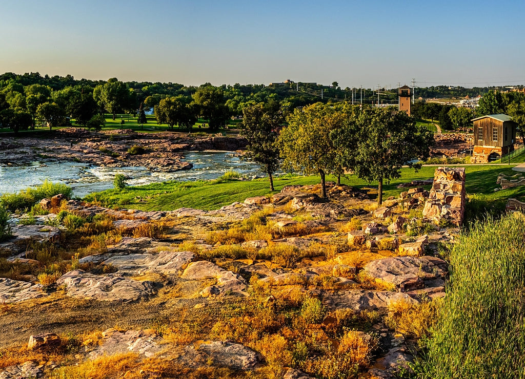 Sioux Falls at sunset