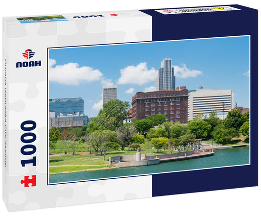 Omaha Nebraska City Skyline