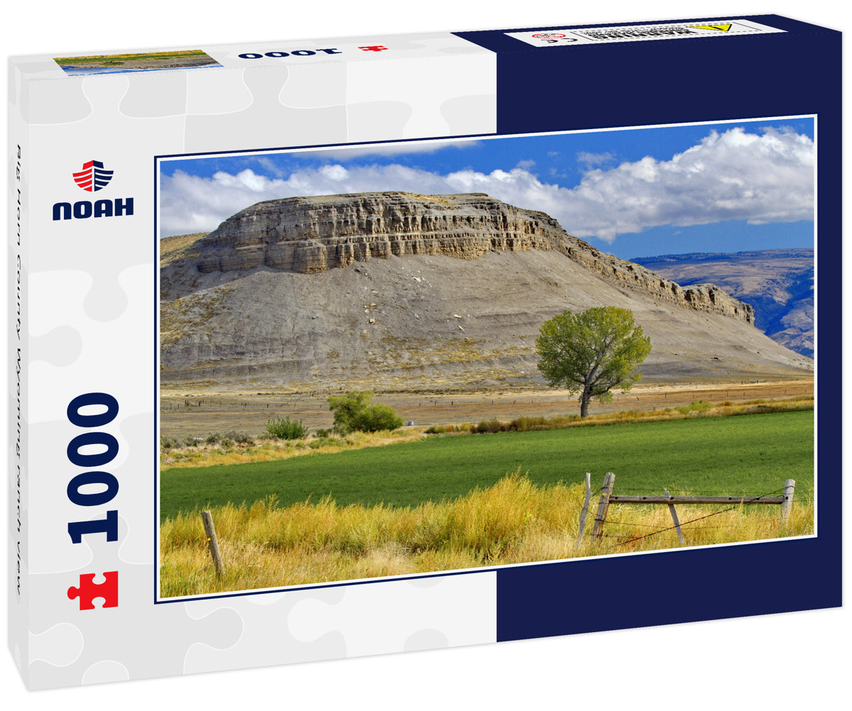 Big Horn County Wyoming ranch view