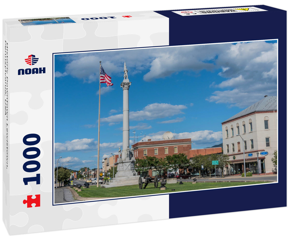 Historic Downtown Lewistown, Pennsylvania, USA