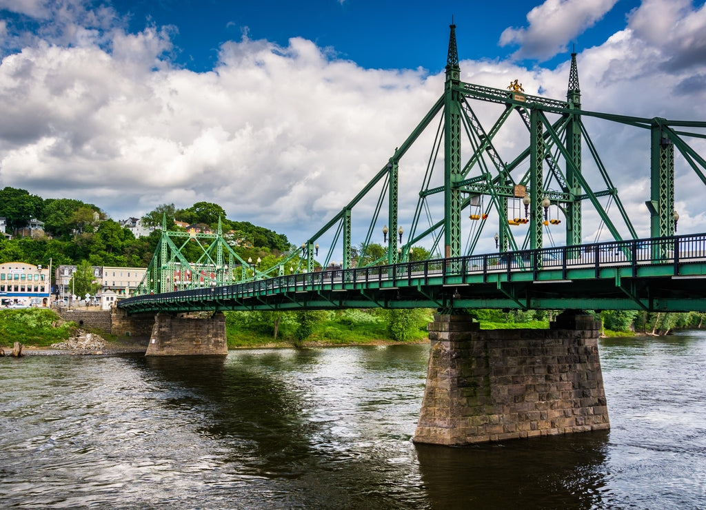 The Northampton Street Bridge over the Delaware River in Easton