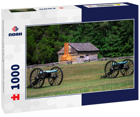 American civil war cannons at Shiloh National Military Park