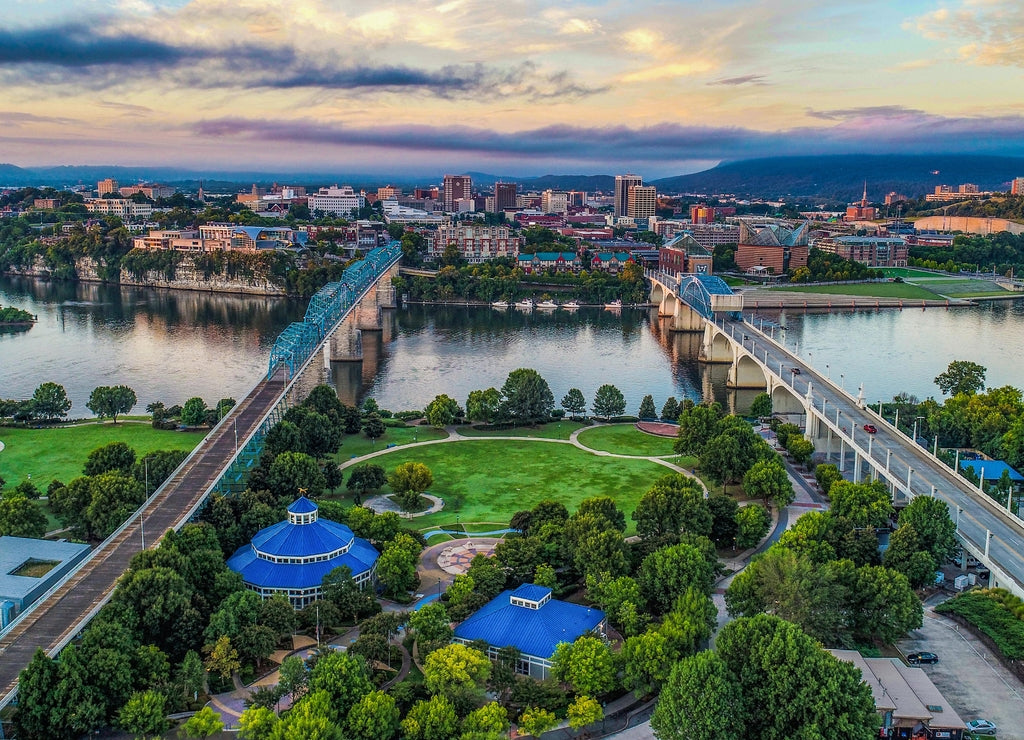 Chattanooga Tennessee Tennessee Skyline