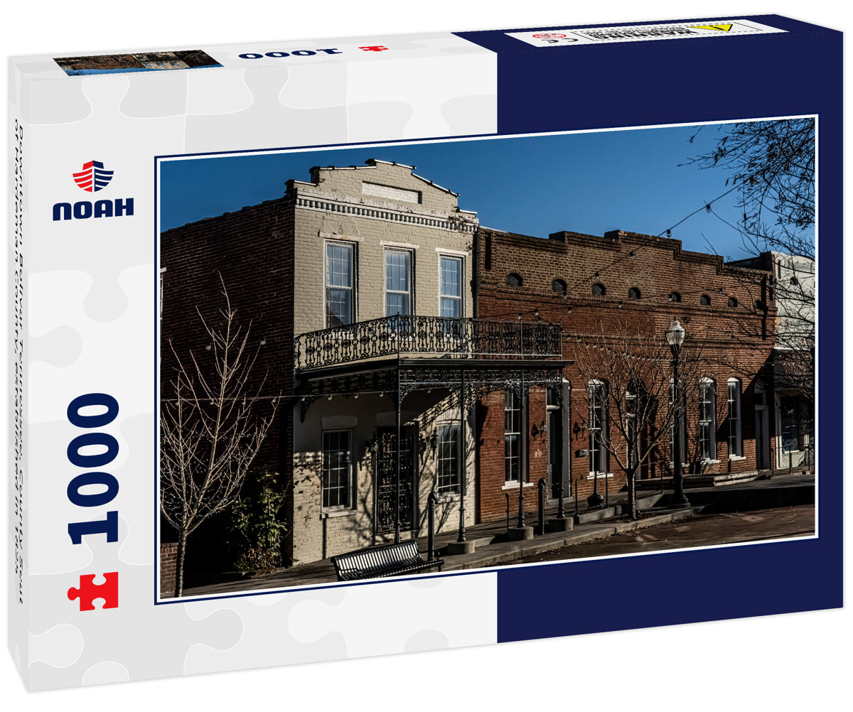 Downtown Bolivar Tennessee, County Seat of Hardeman County, established in 1825