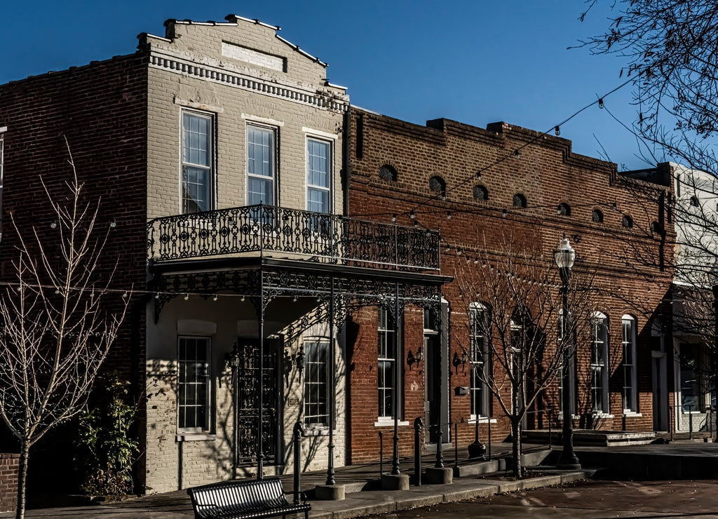 Downtown Bolivar Tennessee, County Seat of Hardeman County, established in 1825