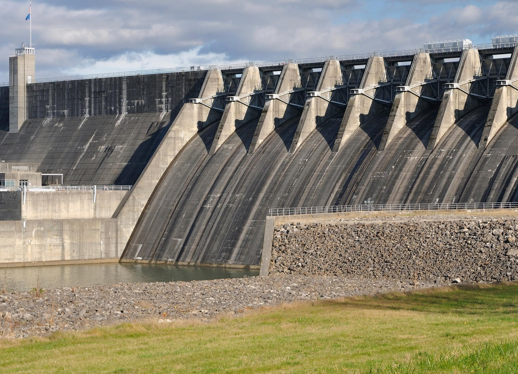 Cherokee Dam in Jefferson County, Tennessee, USA