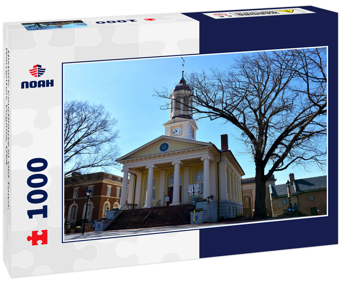 Historic Courthouse in Old Town, Warrenton, Virginia, USA