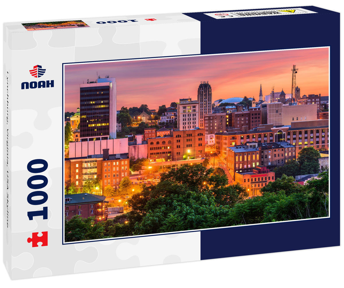 Lynchburg, Virginia, USA Skyline