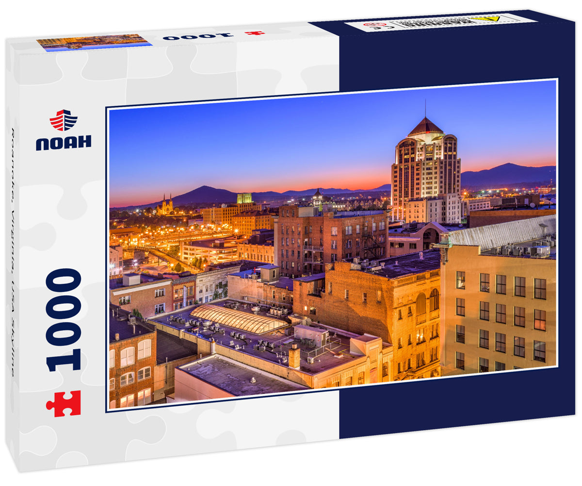 Roanoke, Virginia, USA Skyline