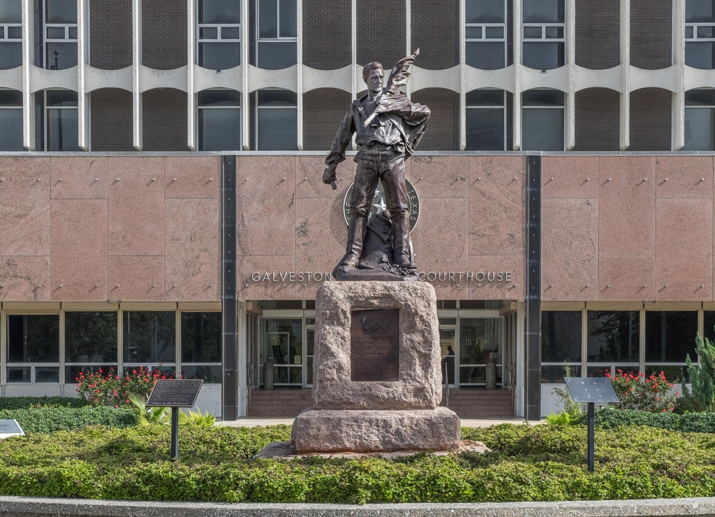 Galveston County courthouse at Galveston, Texas