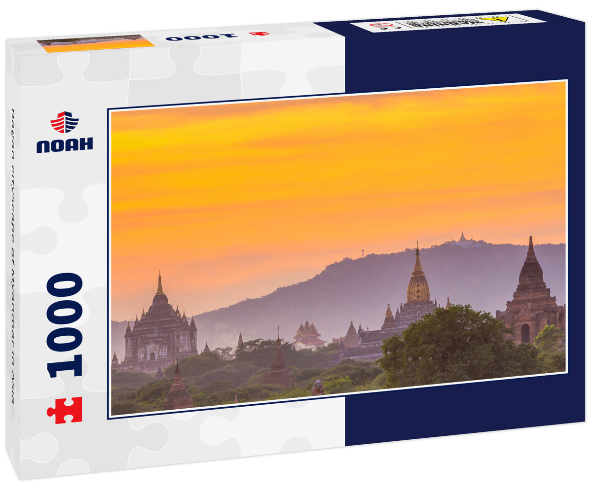 Bagan cityscape of Myanmar in Asia