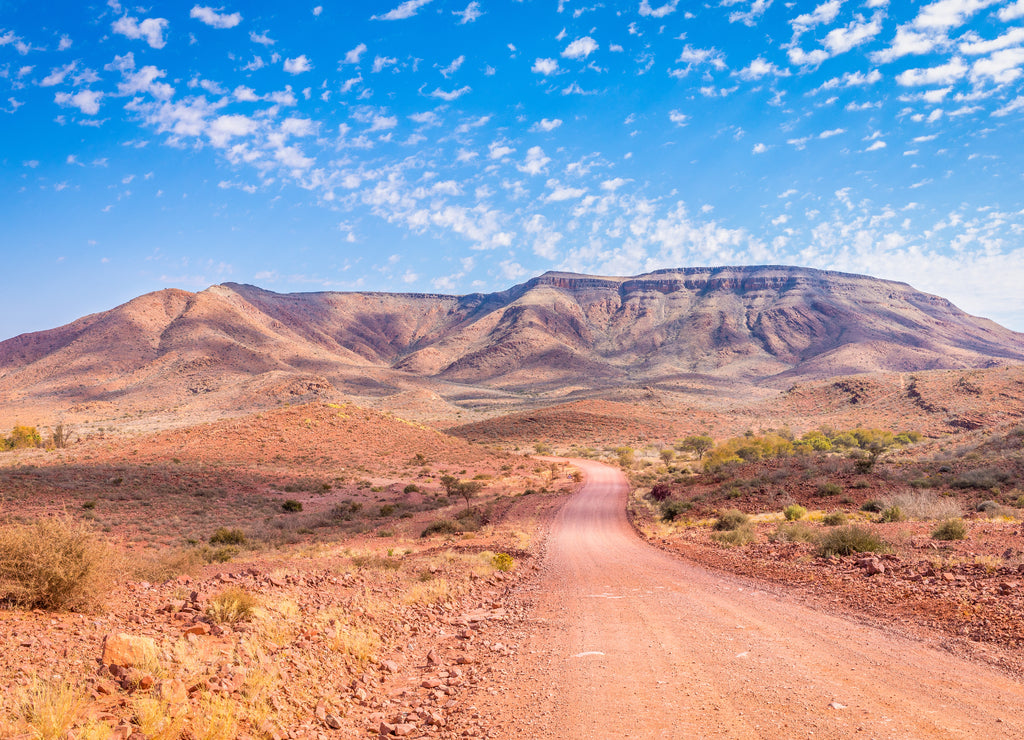 Namibia, Hardap region, Namib Desert East of the Namib Naukluft National Park towards Sossusvlei, Zaris pass