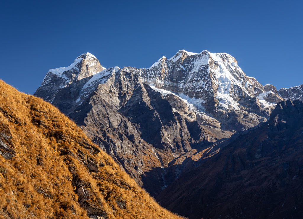 Mera peak, highest trekking peak in Everest region, Nepal