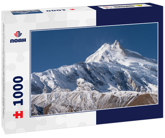 Manaslu mountain peak, eighth highest mountain peak in the world, Himalayas mountain range, Nepal