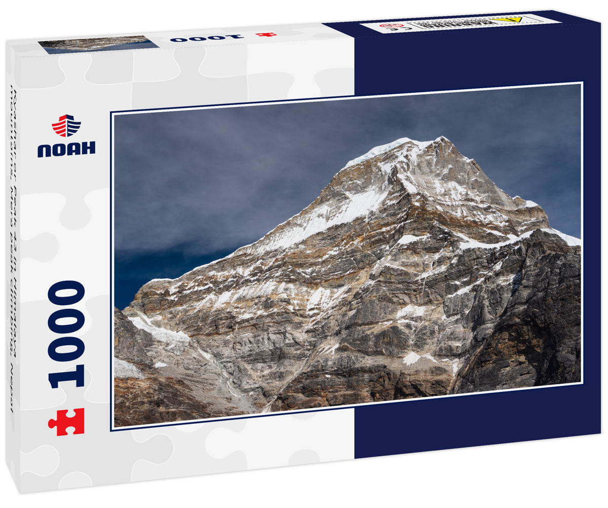 Kyashar or Peak 43 in Himalaya mountains, Mera peak climbing, Nepal