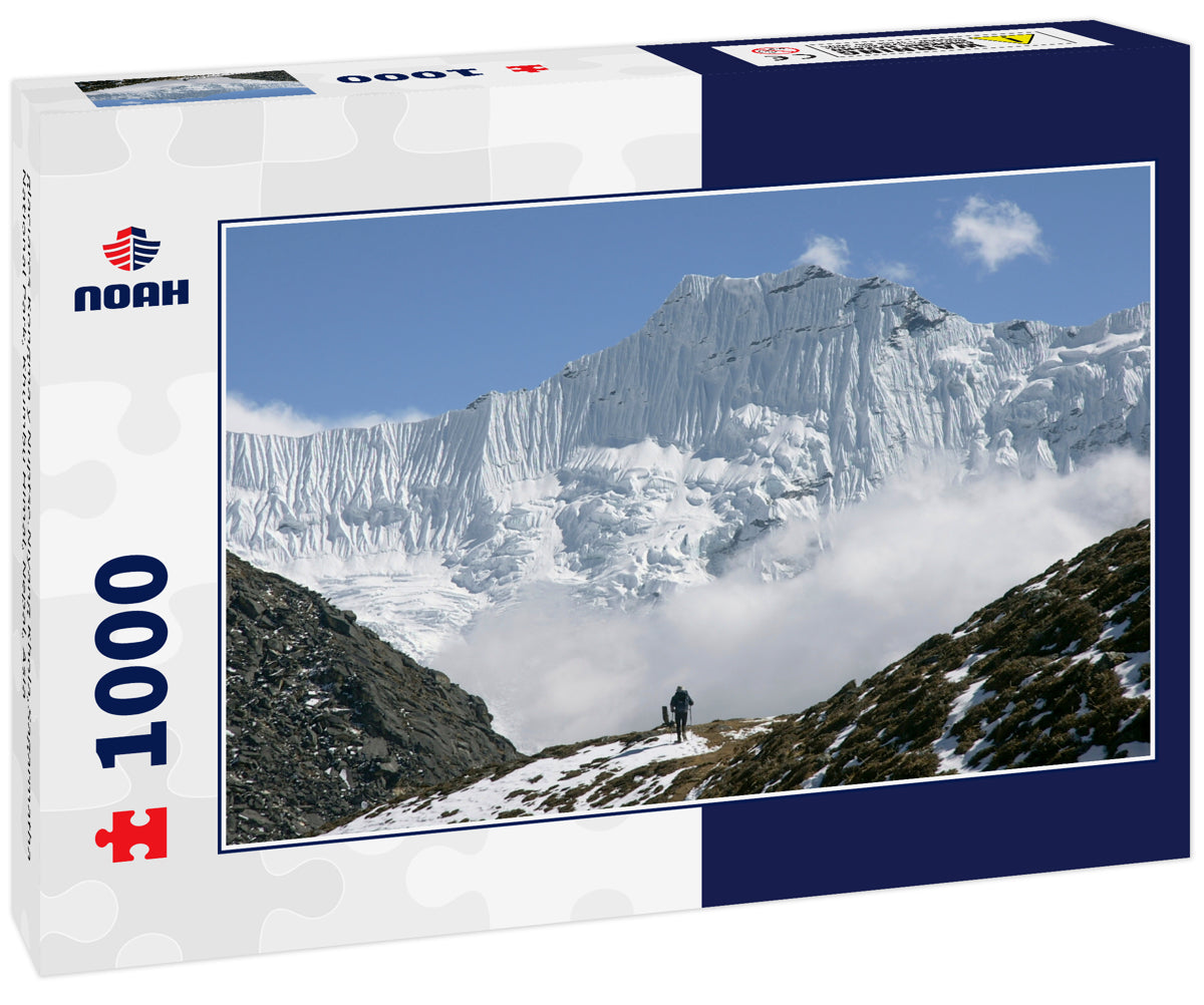 glaciares Kongma y Nuptse.Niyang Khola,Sagarmatha National Park, Khumbu Himal, Nepal, Asia