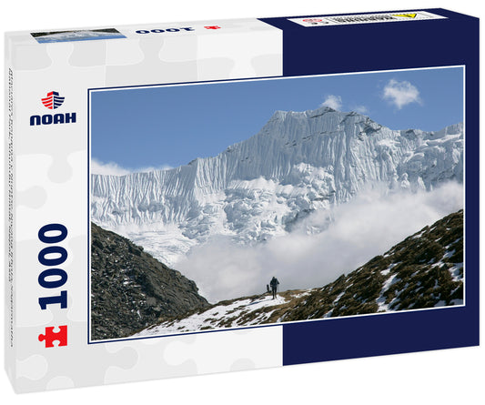 glaciares Kongma y Nuptse.Niyang Khola,Sagarmatha National Park, Khumbu Himal, Nepal, Asia