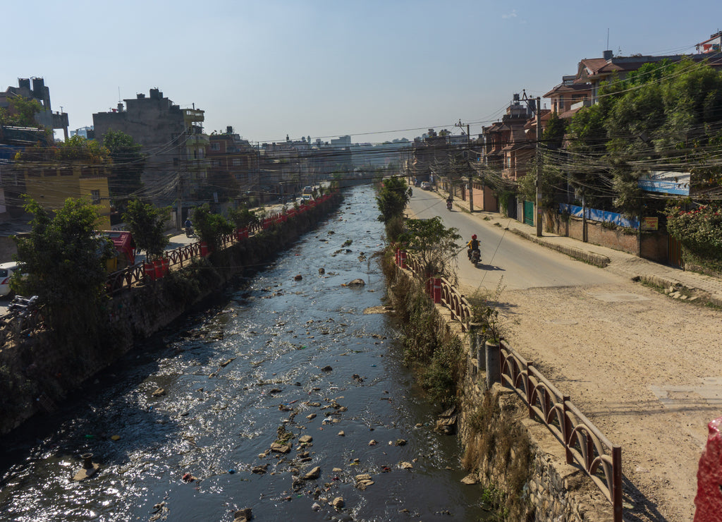 Picture of Bagmati River in Kathmandu, Nepal
