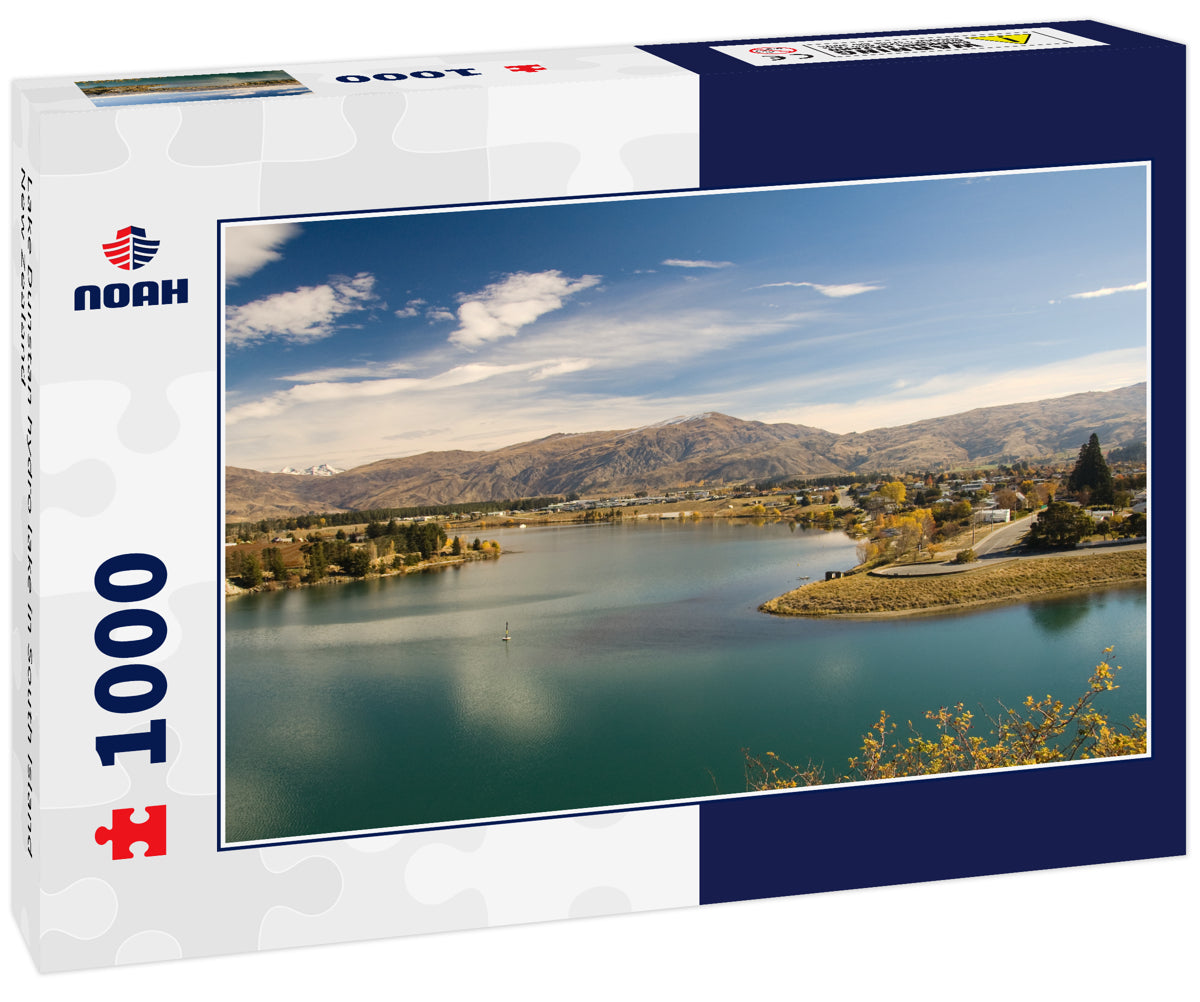 Lake Dunstan hydro lake in South Island New Zealand