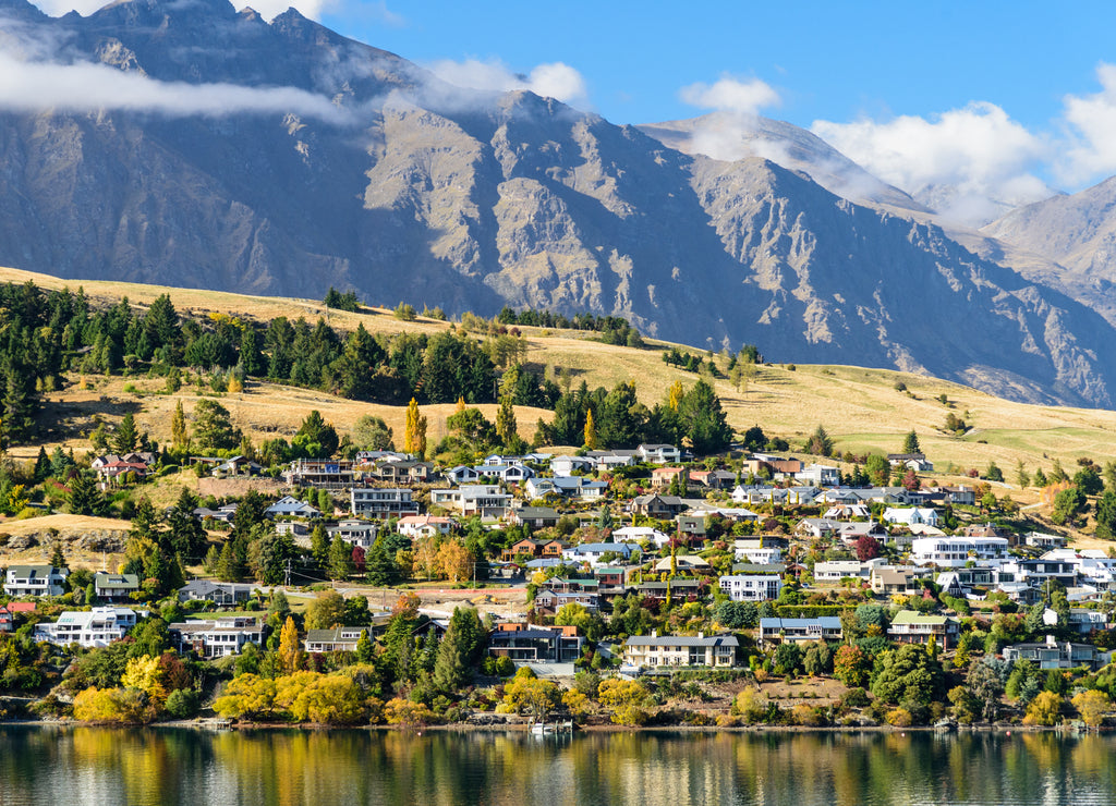 Landscape of Queenstown, New Zealand