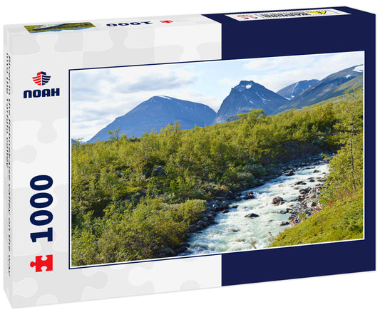 River in the Kebnekaise valley on the way into the Tarfala valley