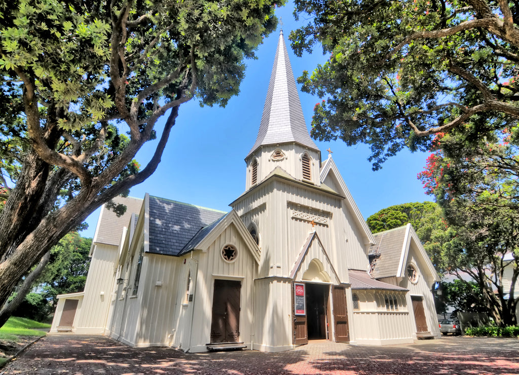 Old St. Paul's church or cathedral in Wellington, New Zealand